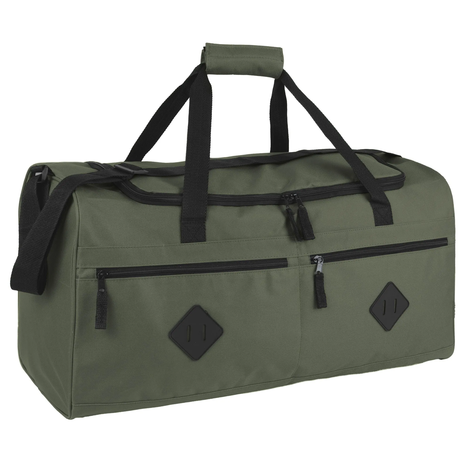 24 Inch Multi Pocket Duffle Bag