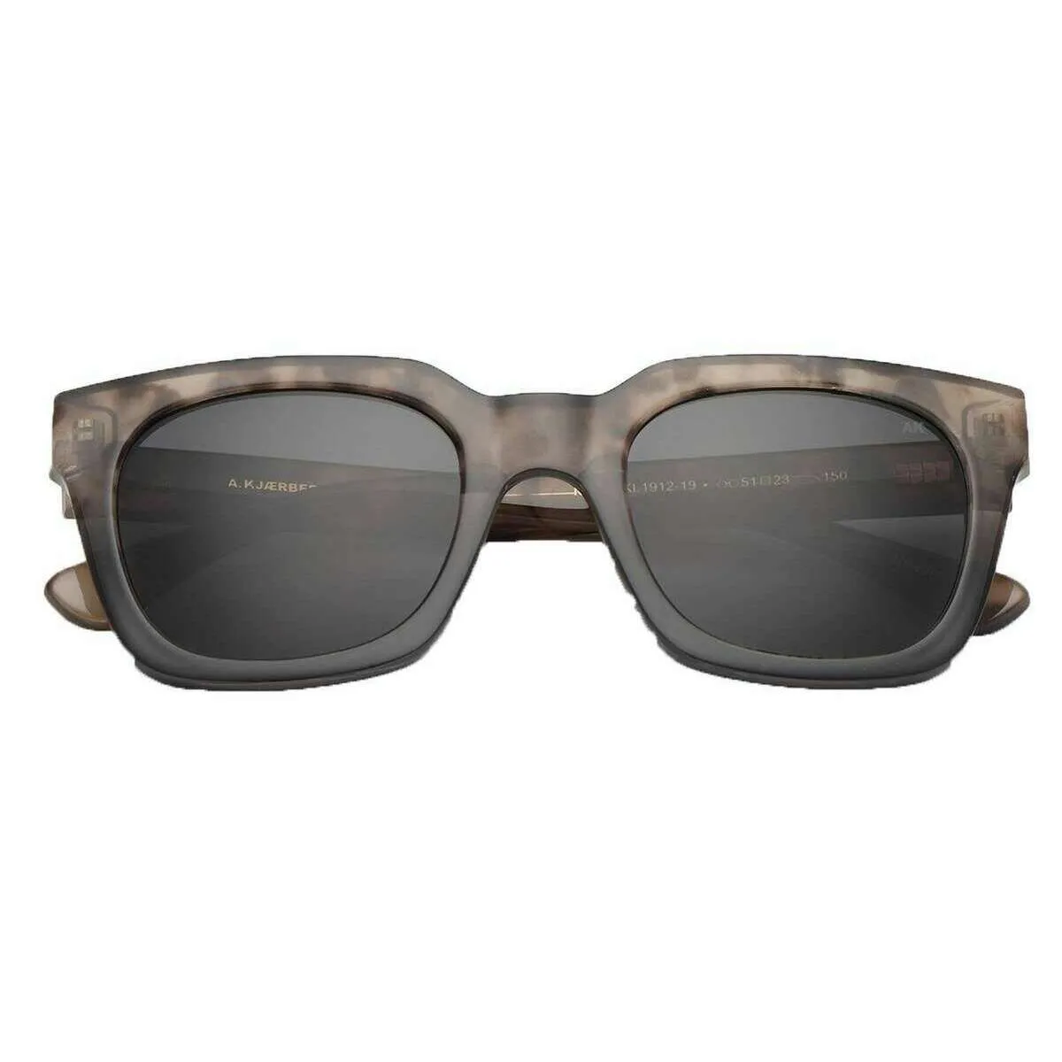 A.Kjaerbede Nancy Sunglasses - Coquina Brown/Grey Transparent