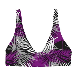 Asexual Palm Athletic Bikini Top