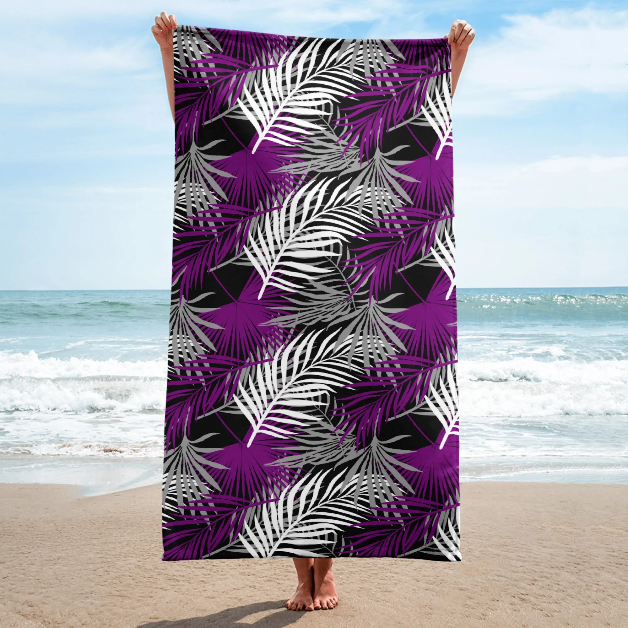 Asexual Palm Beach Towel