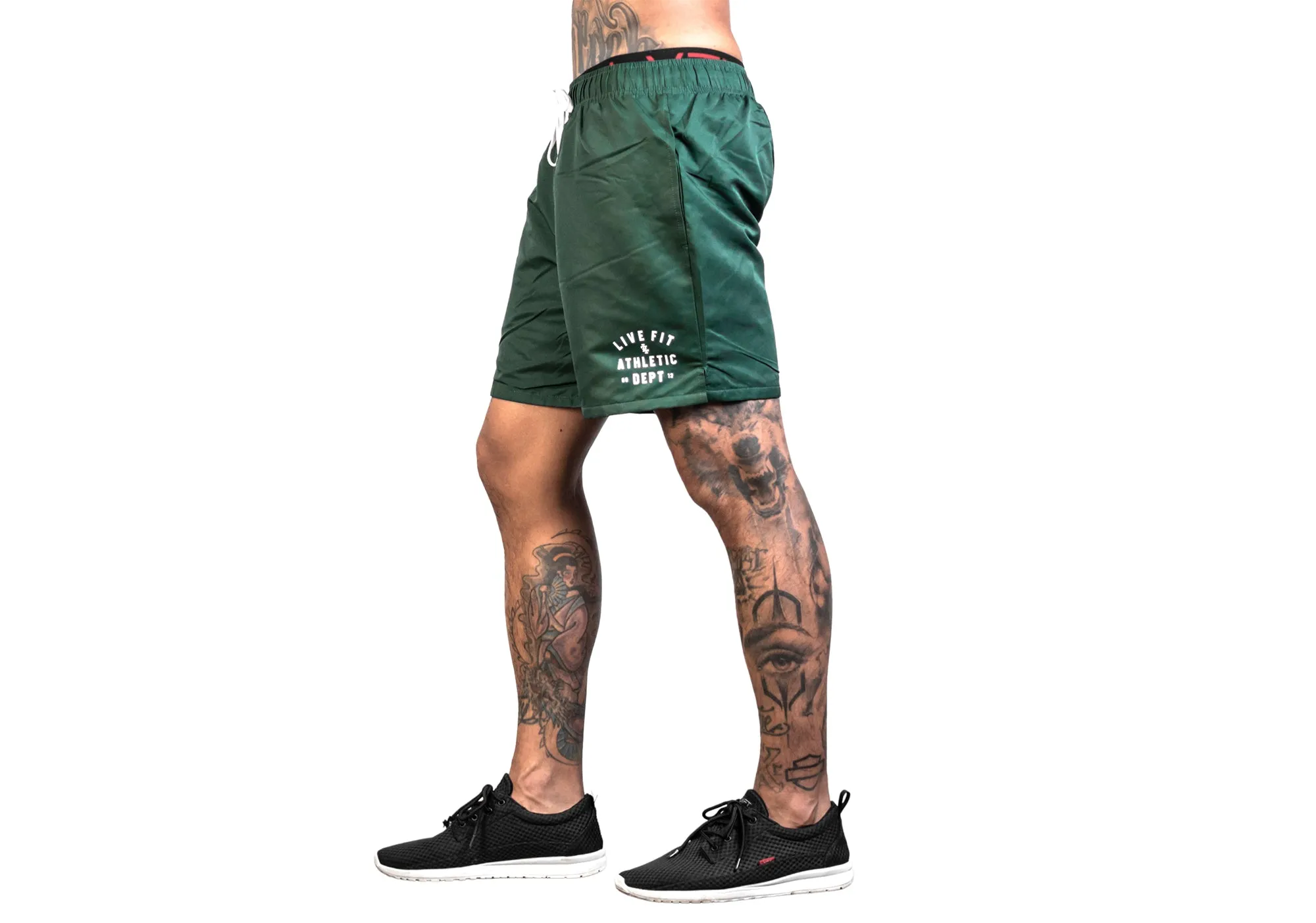 Athletic Dept Running Shorts - Black