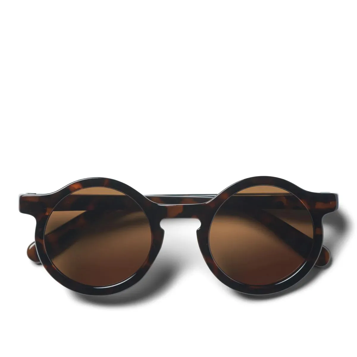 Baby & Kids Sunglasses, Round ''Dark Tortoise''