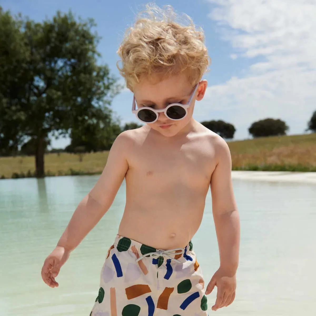 Baby & Kids Sunglasses, Round ''Sandy''