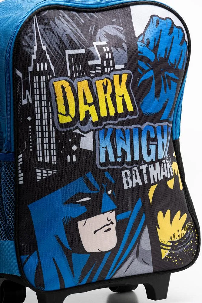 Batman Trolley Bag Blue