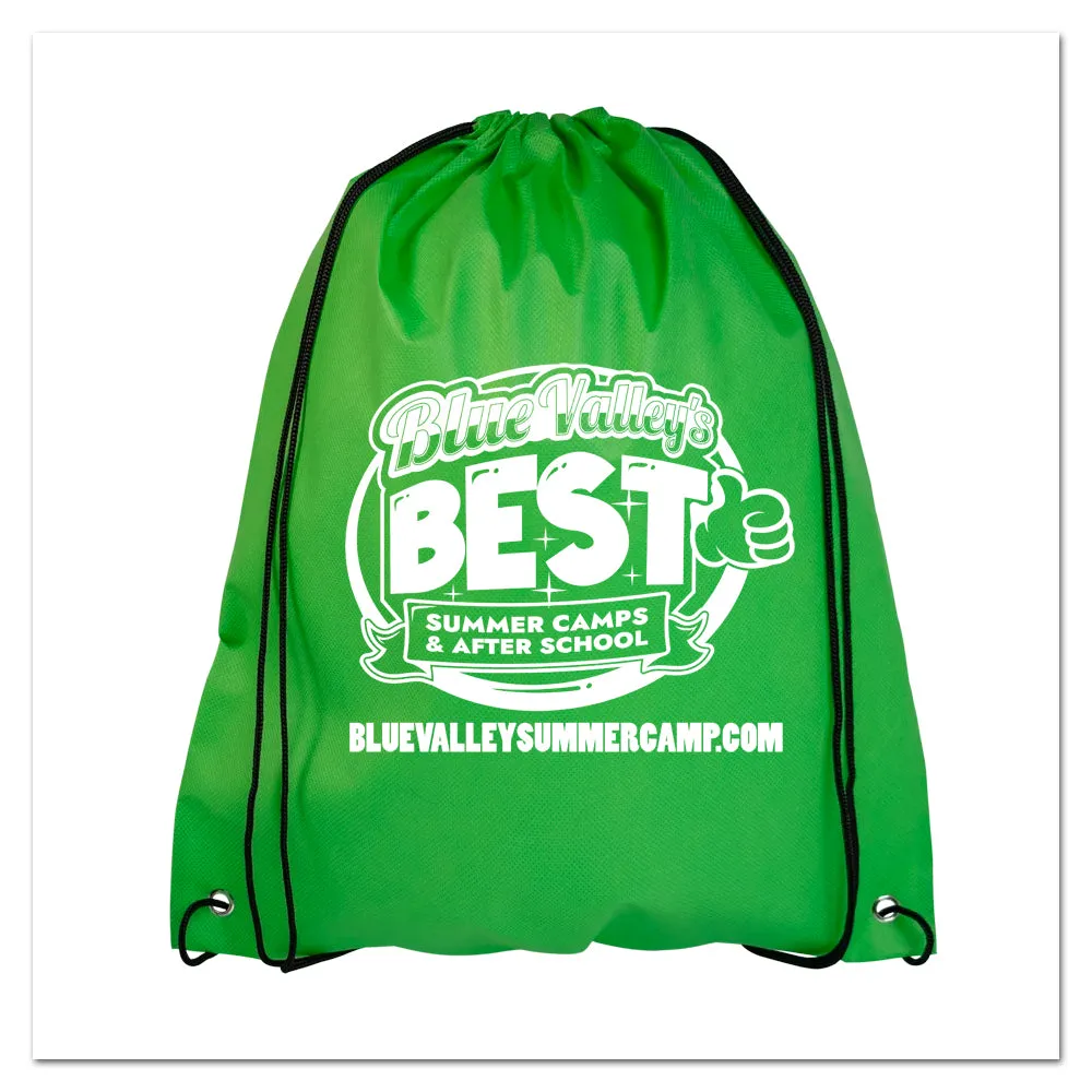 Best Summer Camp Drawstring Nylon Bags