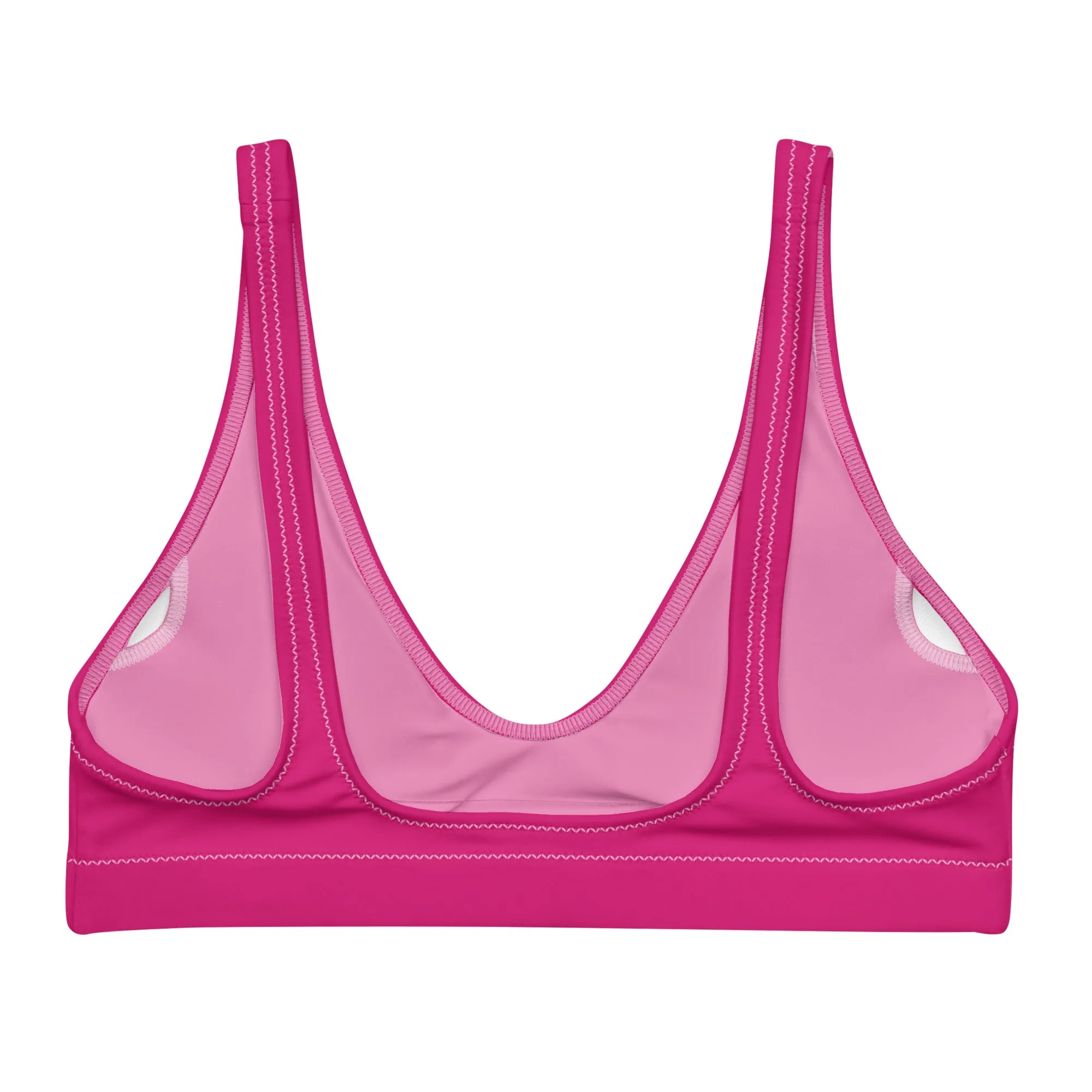 Bisexual Solid Athletic Bikini Top