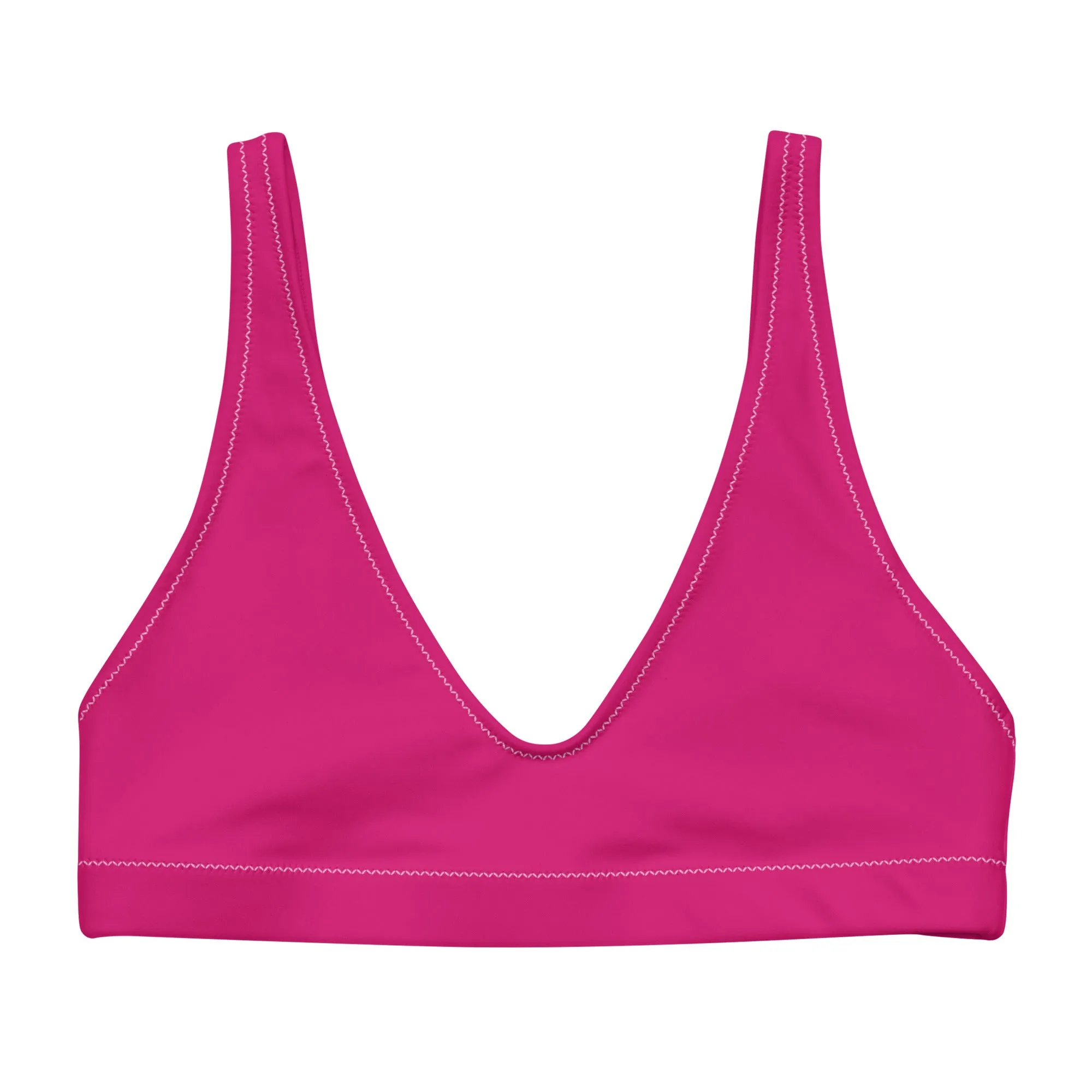 Bisexual Solid Athletic Bikini Top