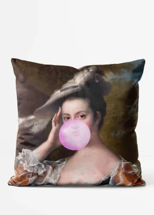 Bubblegum Lady Cushion