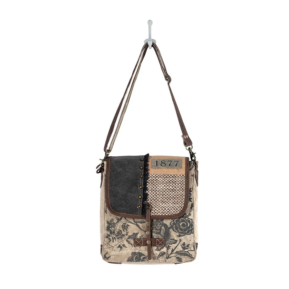 Burlander Floral Patch Shoulder Bag