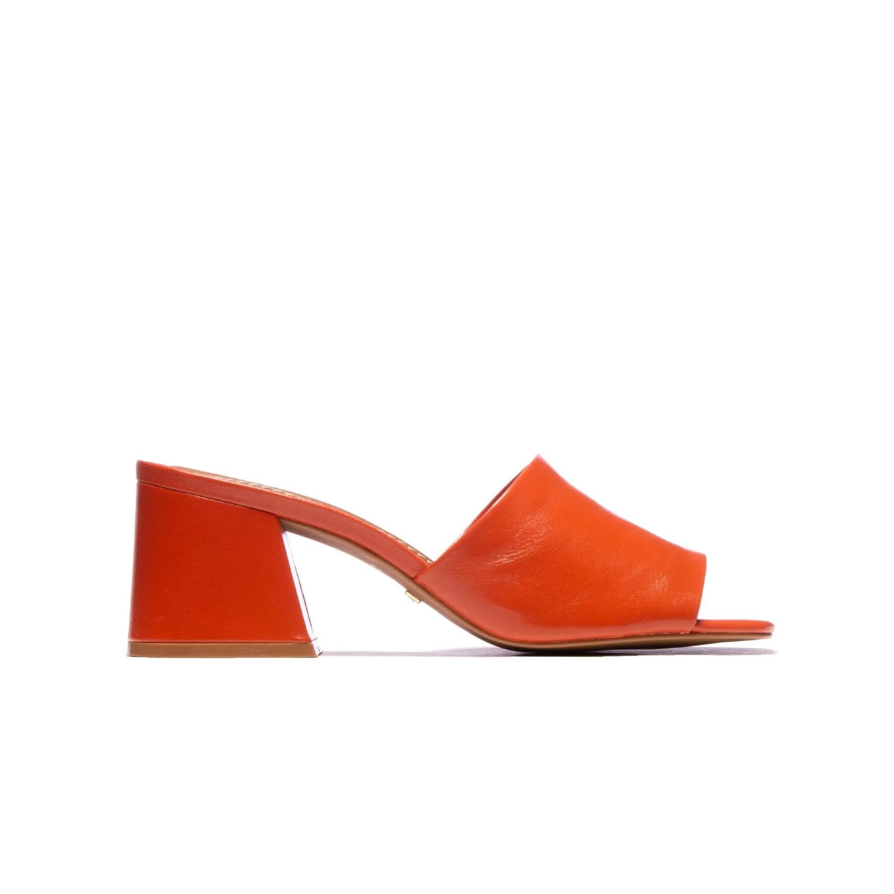 Clarabelle Orange Leather