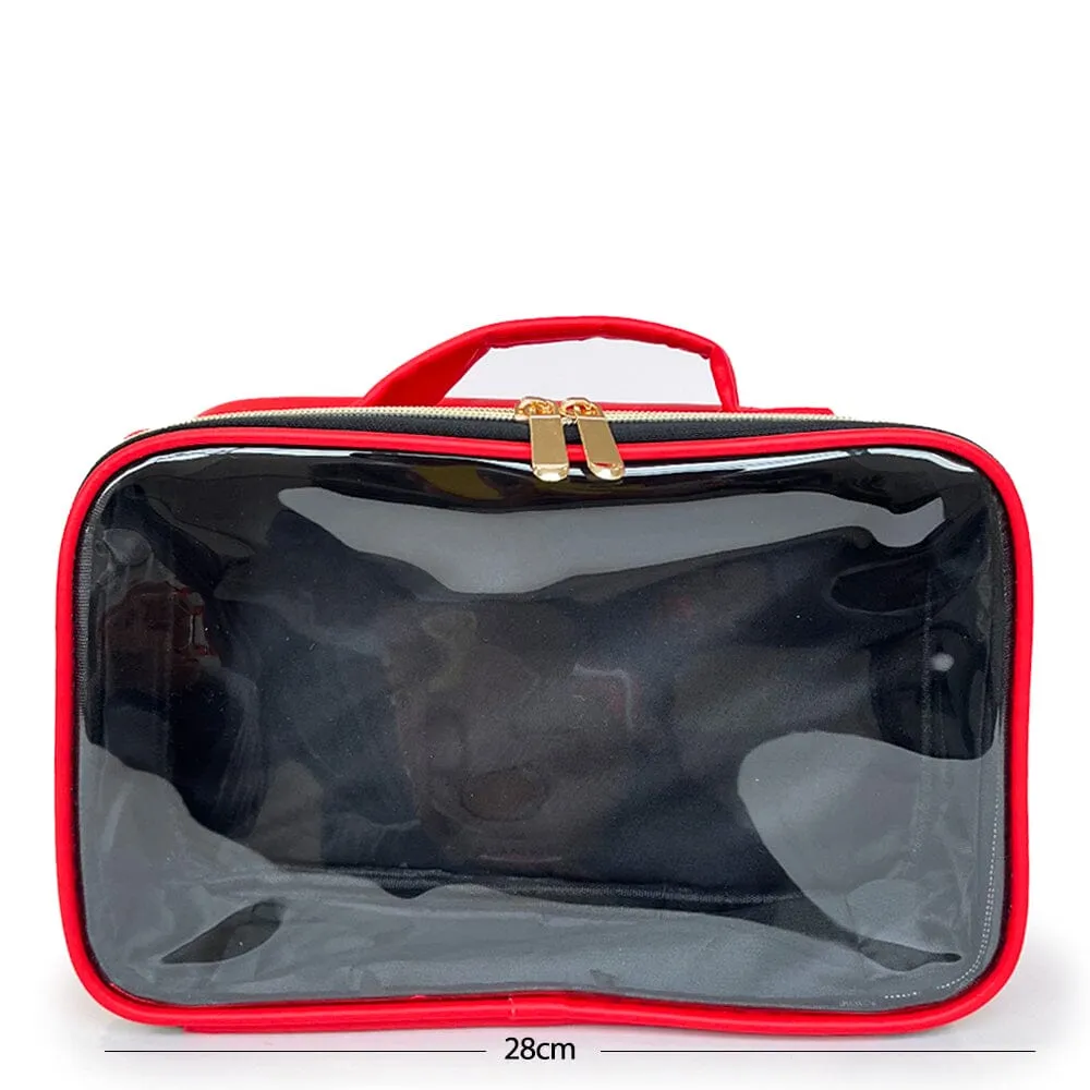 Cosmetic Bag Red (1 unit)