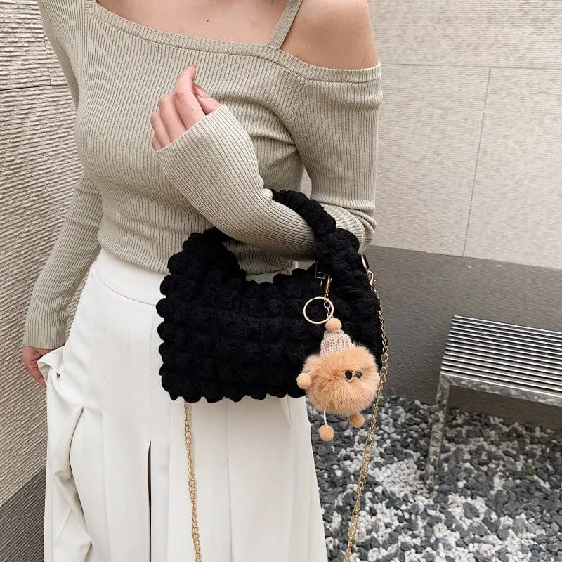 Cute Puffy Tote Shoulder Bag