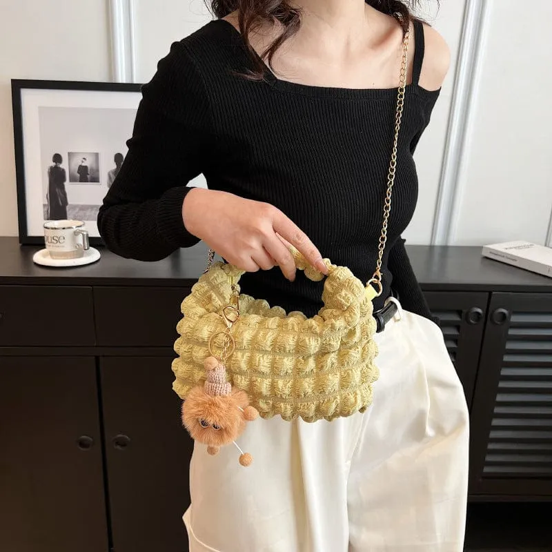 Cute Puffy Tote Shoulder Bag