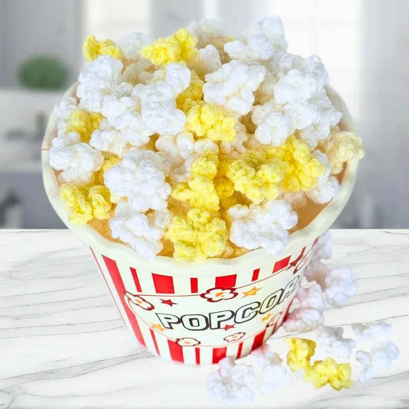 Easiest Crochet Popcorn Pattern – Realistic and Fun!