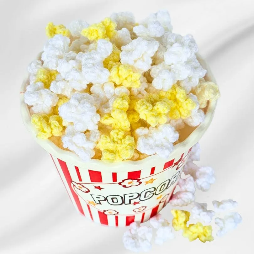 Easiest Crochet Popcorn Pattern – Realistic and Fun!