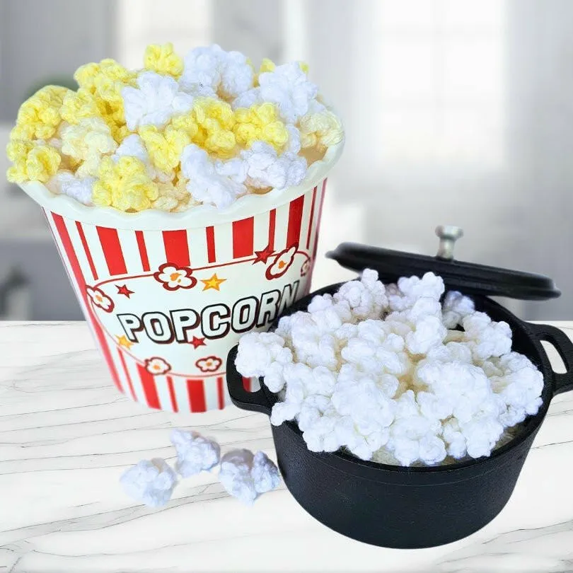 Easiest Crochet Popcorn Pattern – Realistic and Fun!