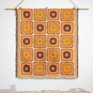 'Eight Days A Week' Woven Picnic Rug / Throw