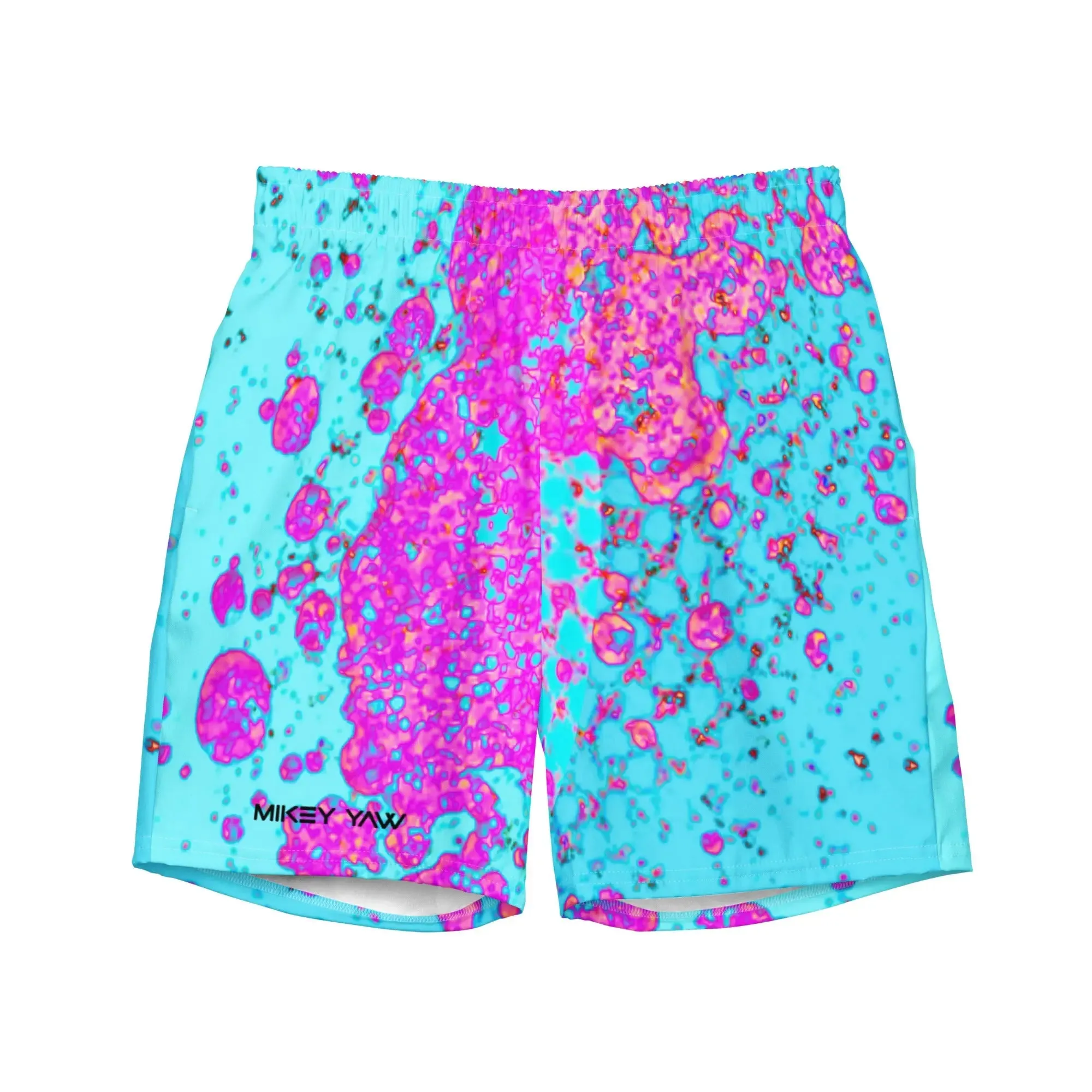 Evaporate Paint Splatter Men's Swim Trunks