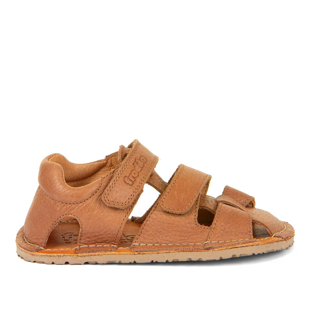 Froddo Boy's Barefoot Flexy Avi Sandals - Cognac