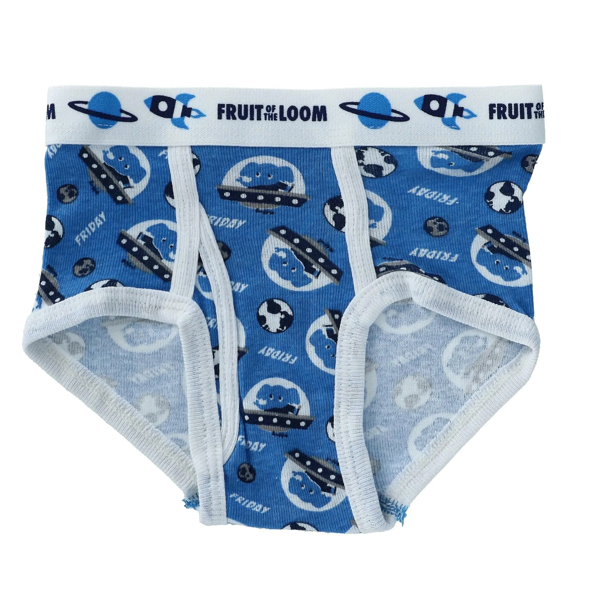 Fruit of the Loom Toddler Boys Days of the Week Briefs Underwear (7 Pair Pack)