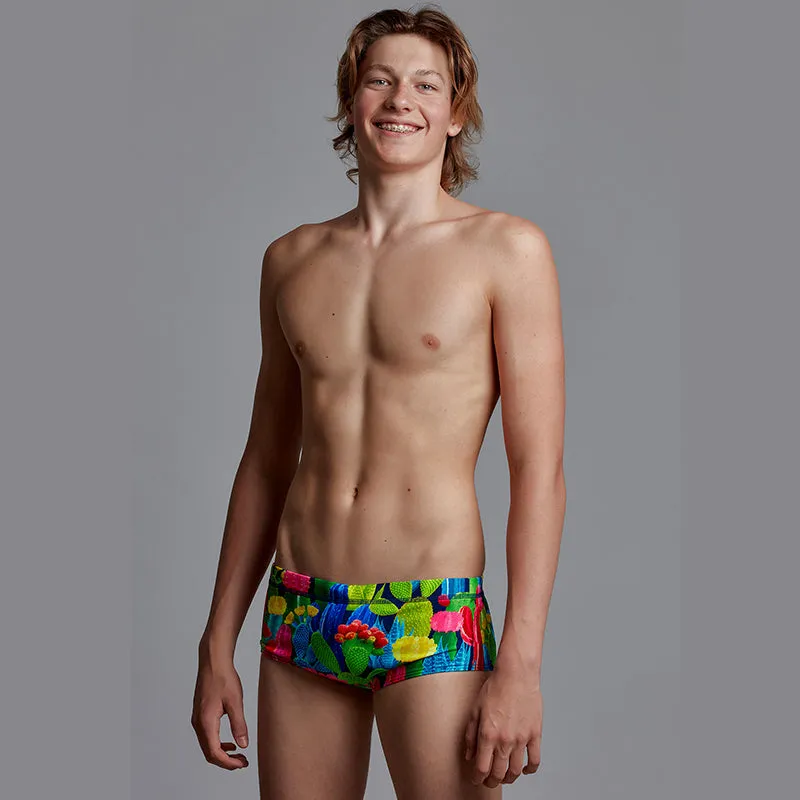 Funky Trunks - Cacti High - Boys Sidewinder Trunks