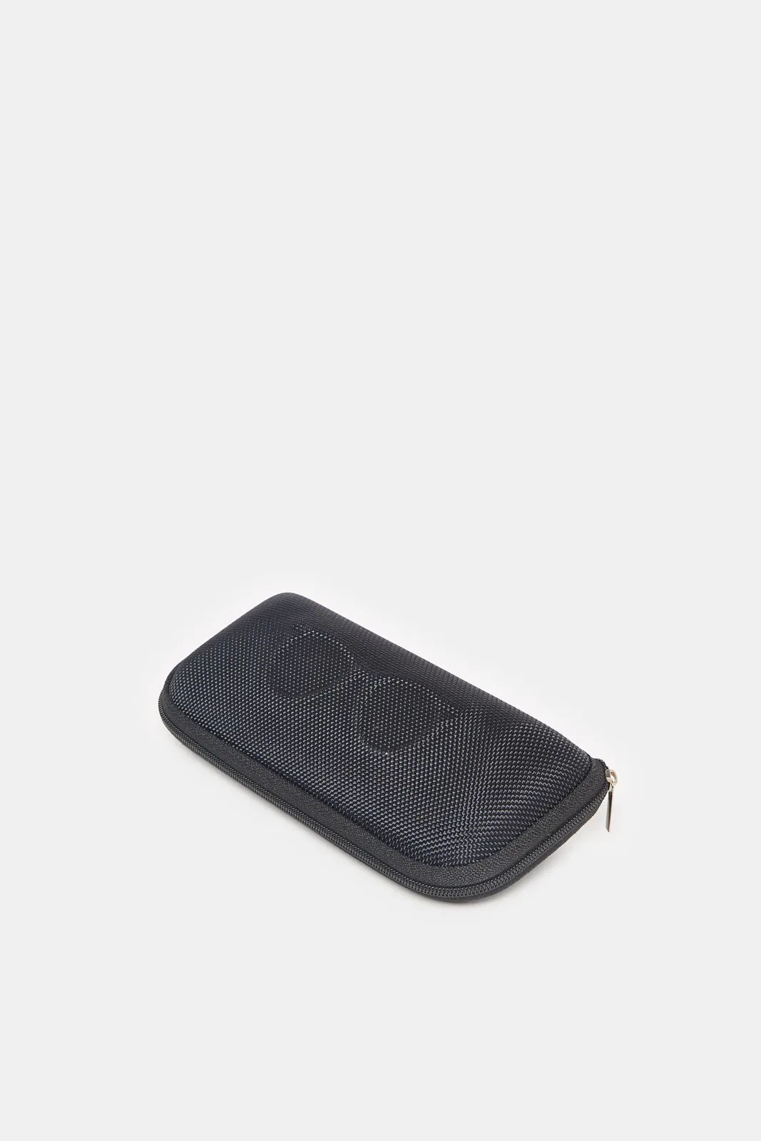 Girls Black Solid Sunglass Case