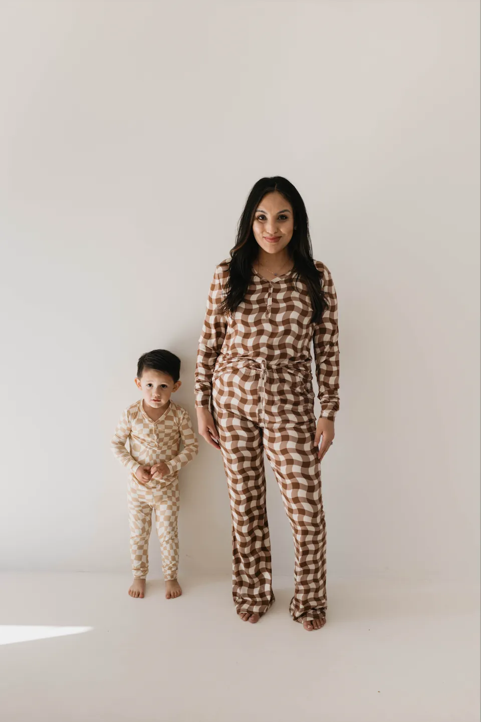 Groovy Gingham 🪩| Women's Bamboo Pajamas