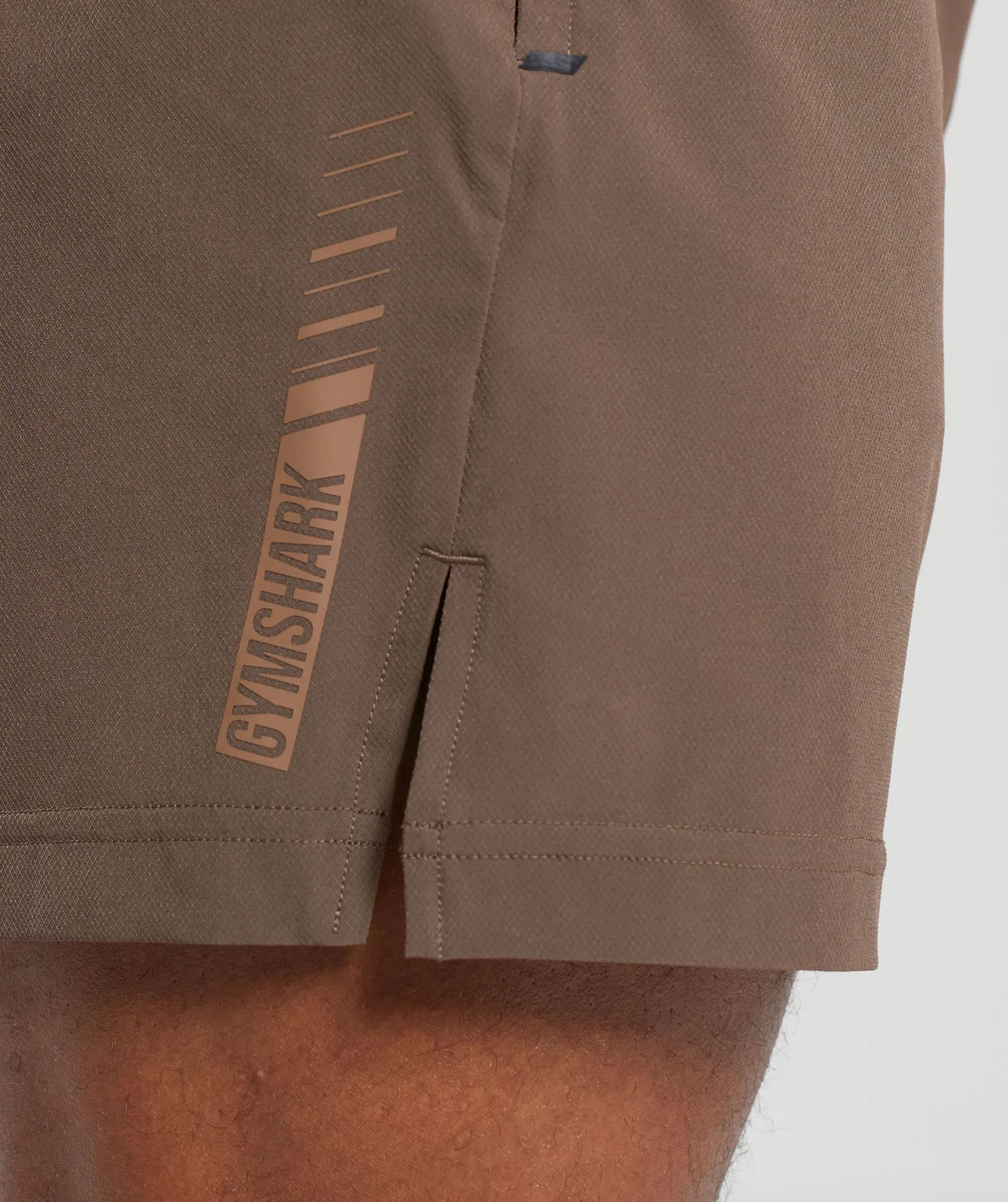 Gymshark Apex 5" Hybrid Shorts - Soft Brown