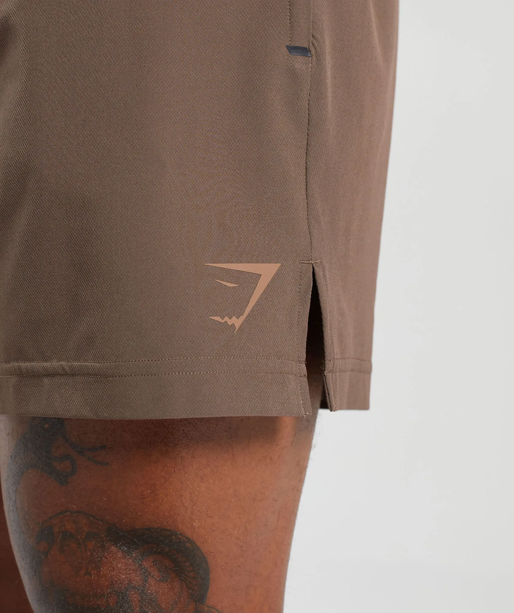 Gymshark Apex 5" Hybrid Shorts - Soft Brown