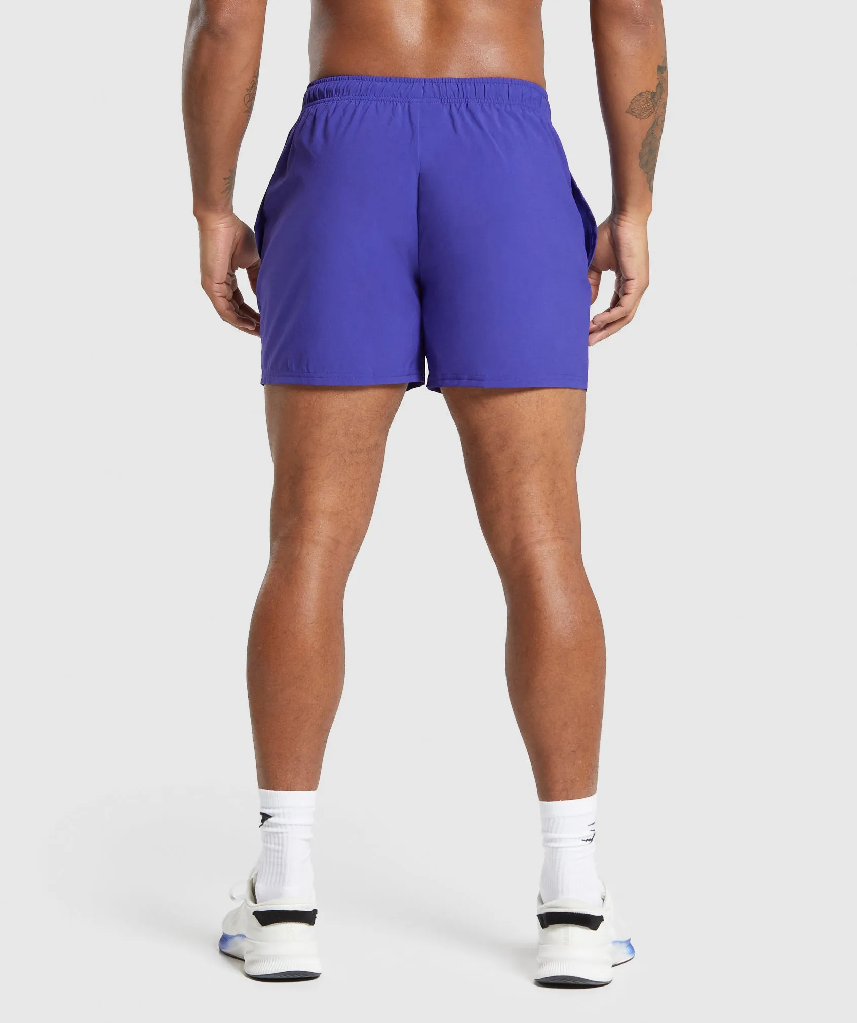 Gymshark Arrival 5" Shorts - Cobalt Purple