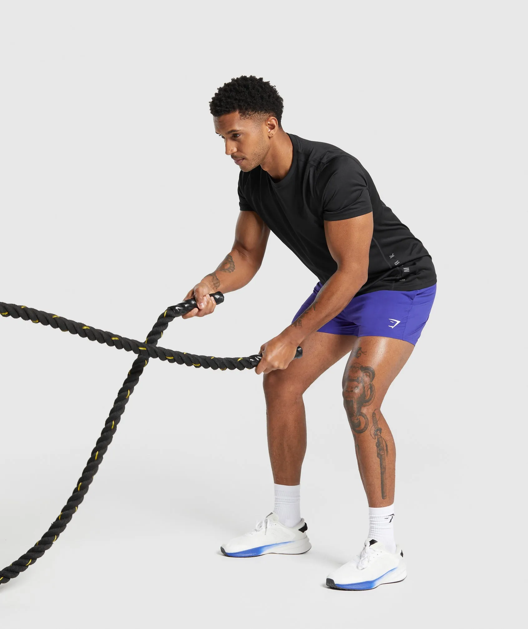 Gymshark Arrival 5" Shorts - Cobalt Purple