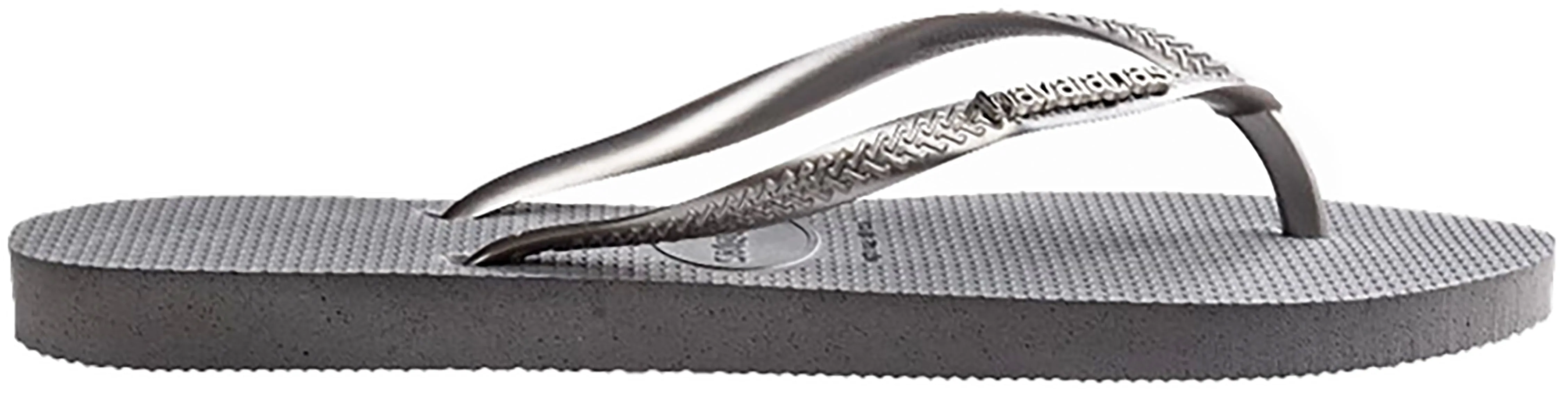 Havaianas Slim Logo Metal In Grey