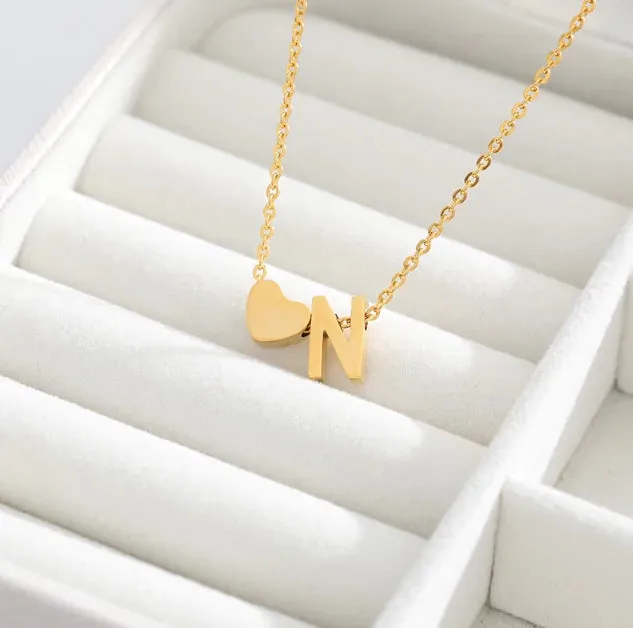 Initial Letter Necklaces