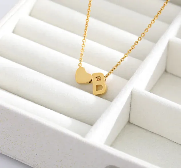 Initial Letter Necklaces