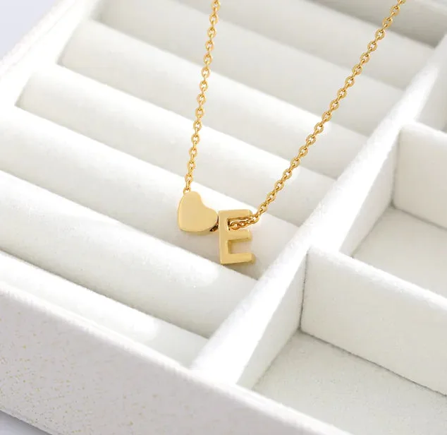 Initial Letter Necklaces