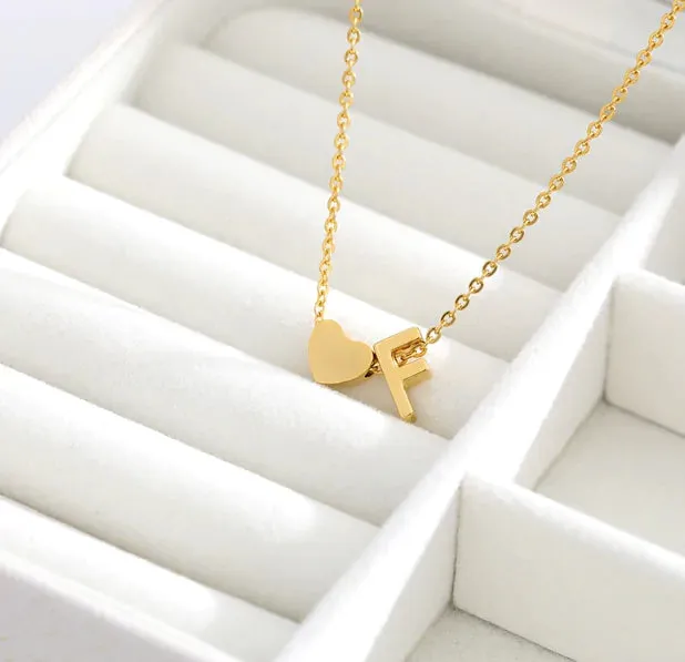 Initial Letter Necklaces