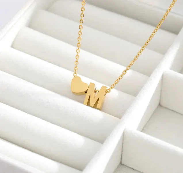 Initial Letter Necklaces