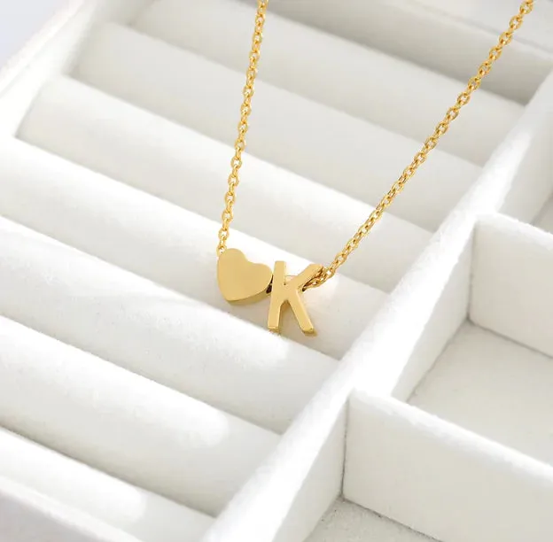 Initial Letter Necklaces