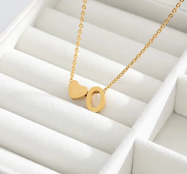 Initial Letter Necklaces