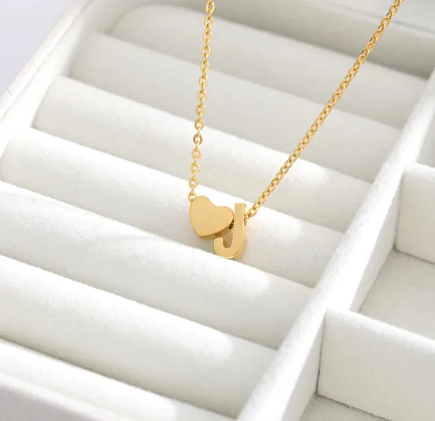 Initial Letter Necklaces