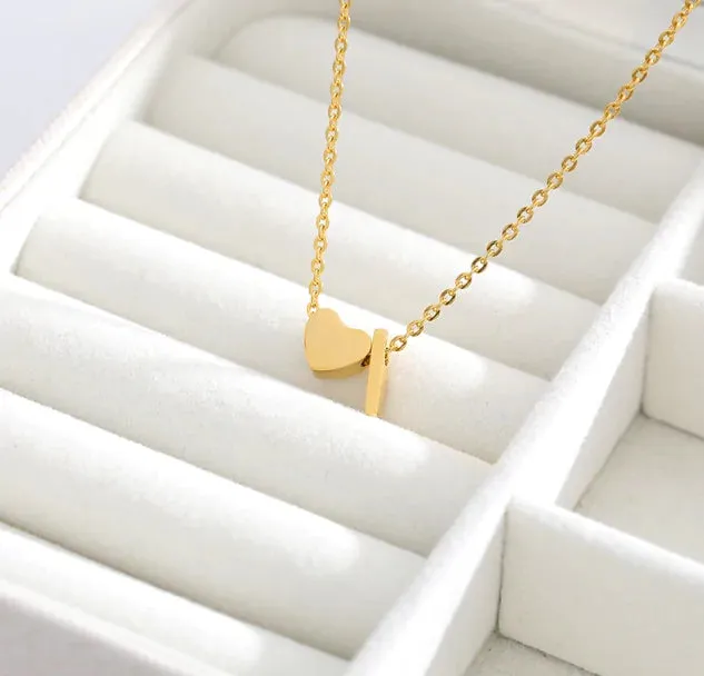 Initial Letter Necklaces