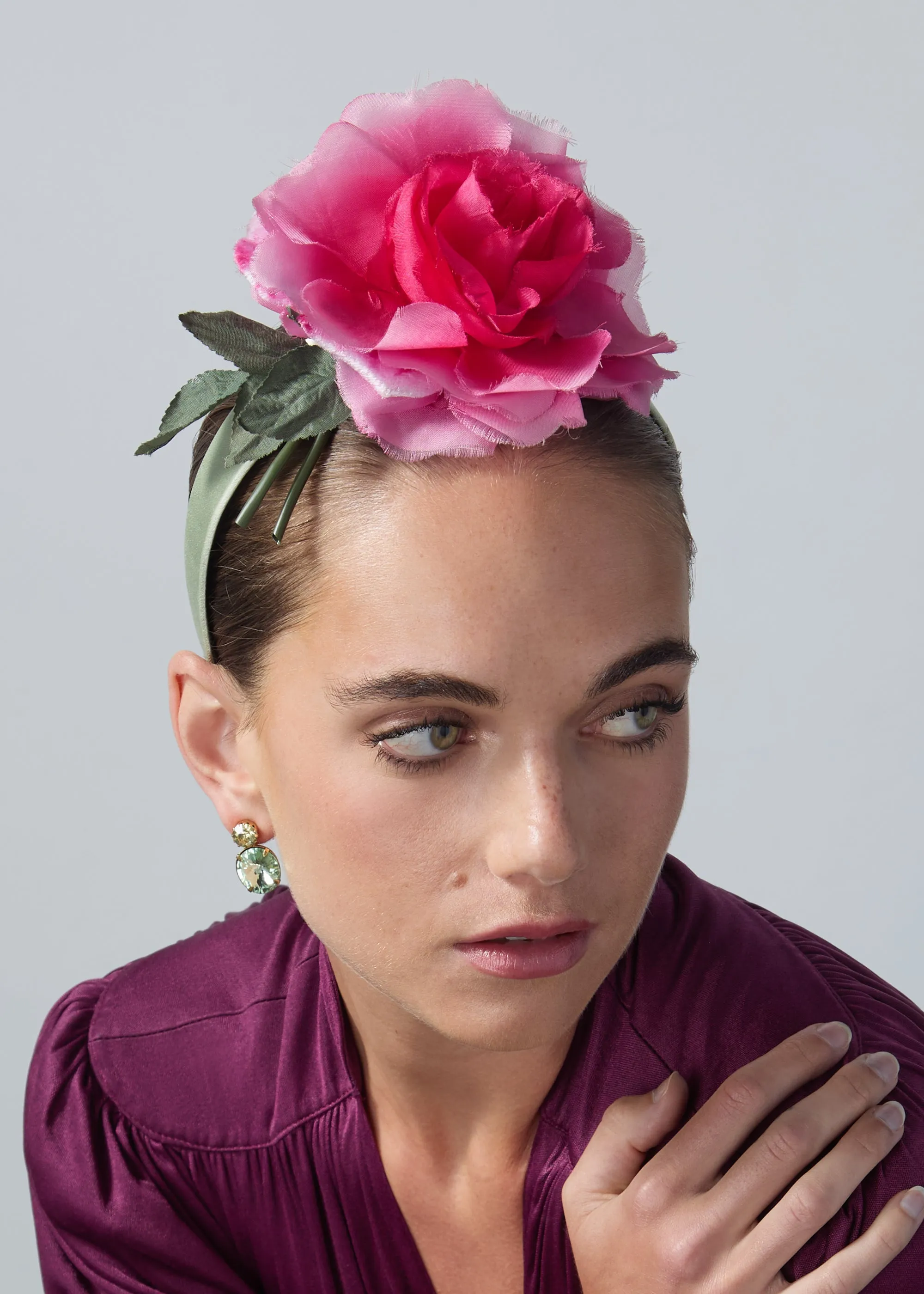 Jennifer Behr x New York Vintage Flora Headband -- Multi