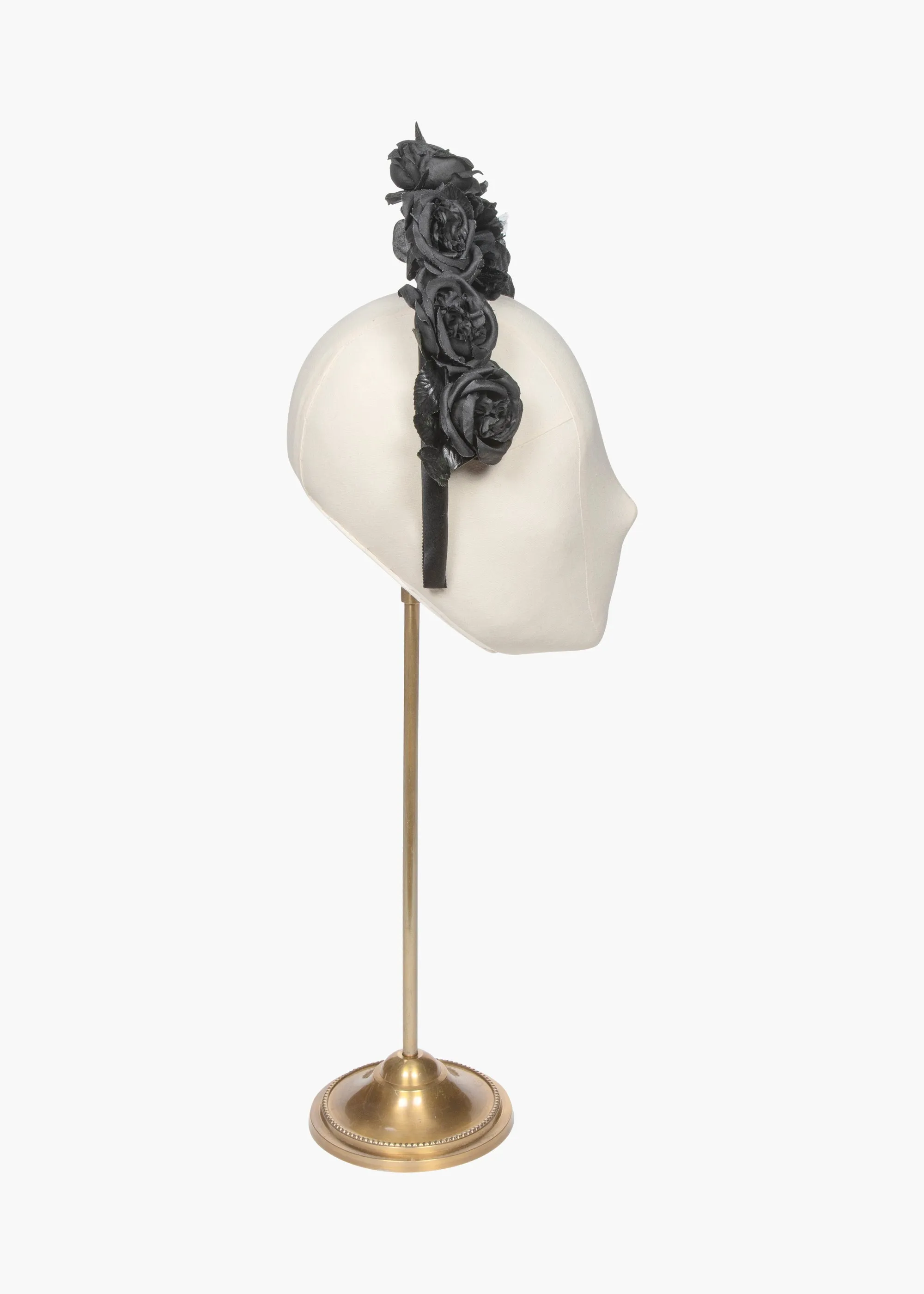 Jennifer Behr x New York Vintage Joan Headband -- Black