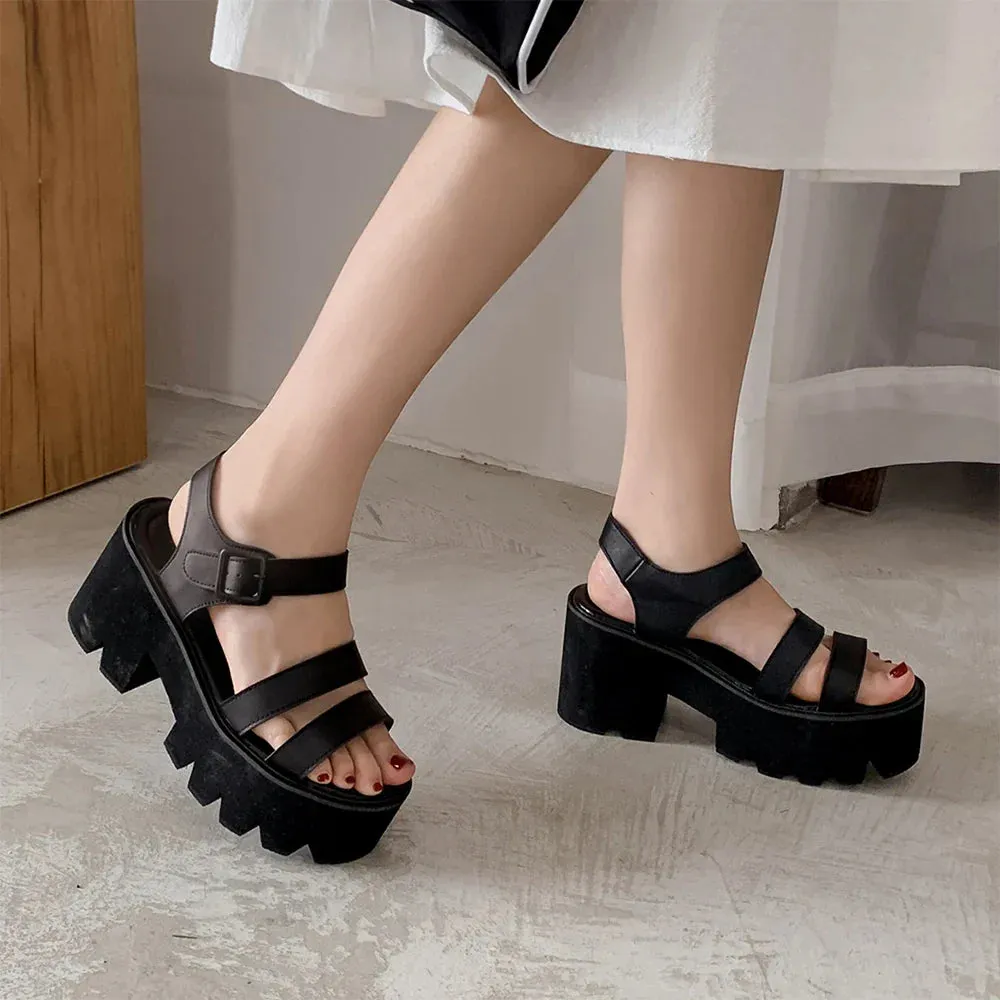 Joskaa 2024 New Ladies Chunky Sandals