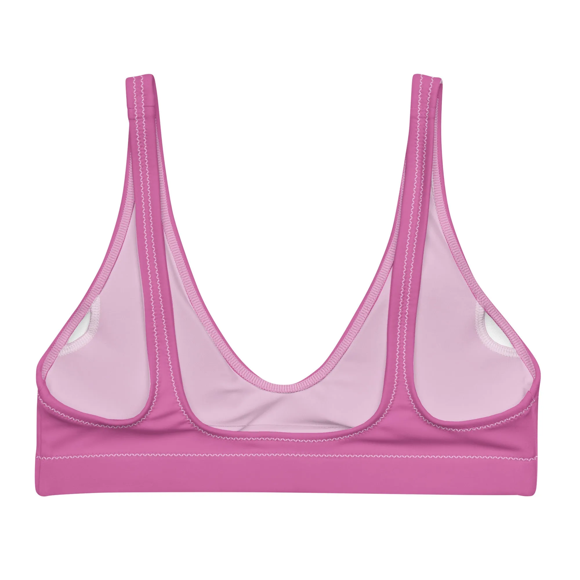 Lesbian Solid Athletic Bikini Top