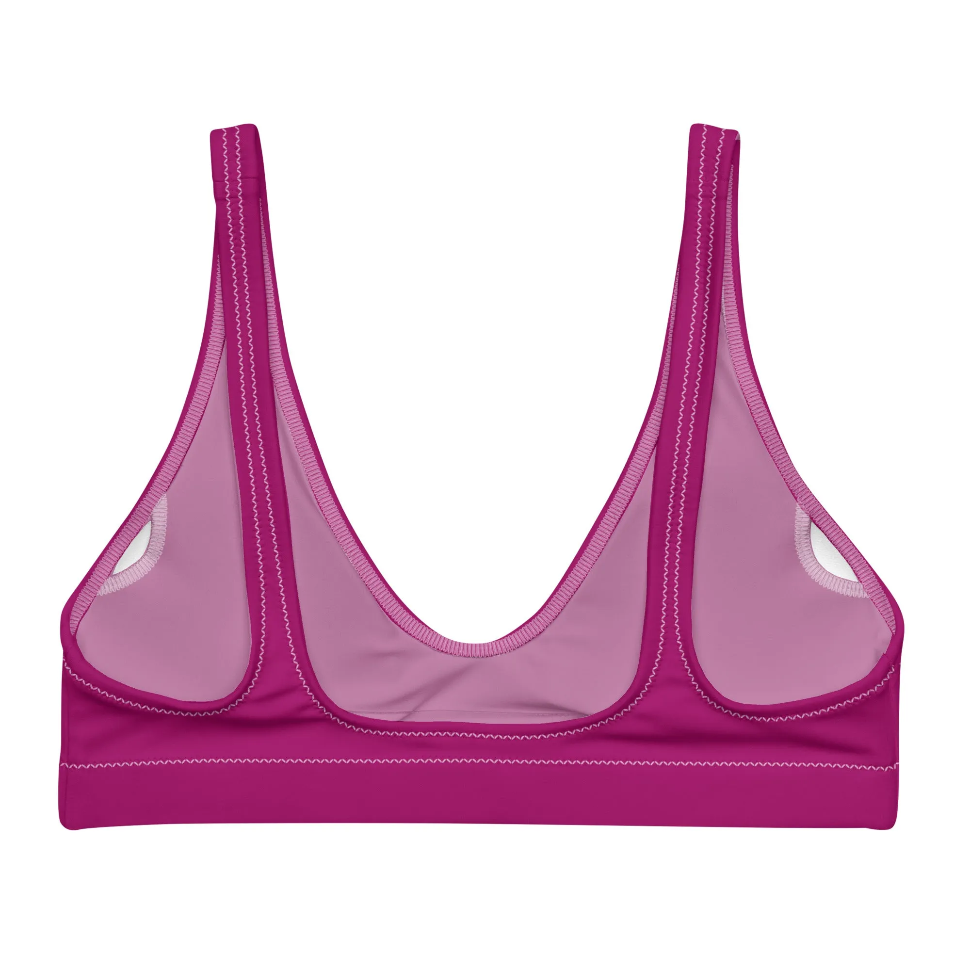 Lesbian Solid Athletic Bikini Top