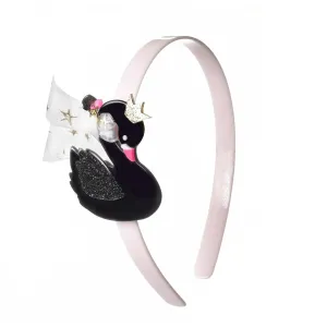 Lilies & Roses NY Black Swan Headband