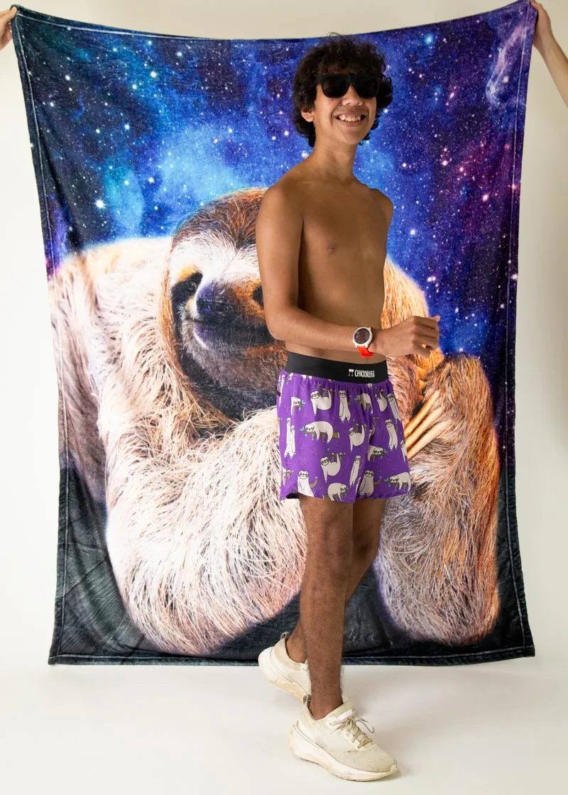 Men's Sloths 4" Half Split Shorts