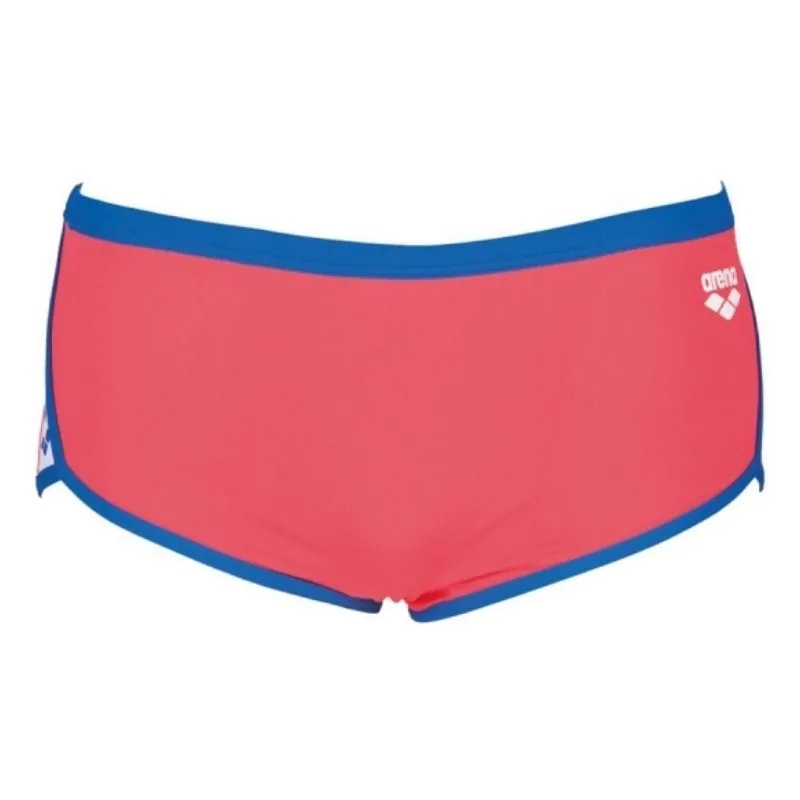 MEN'S TEAM STRIPE LOW WAIST SHORTS - FLUO RED