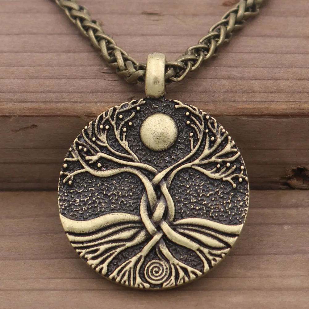 Norse Legacy Metal Necklace for Men with Unique Designs